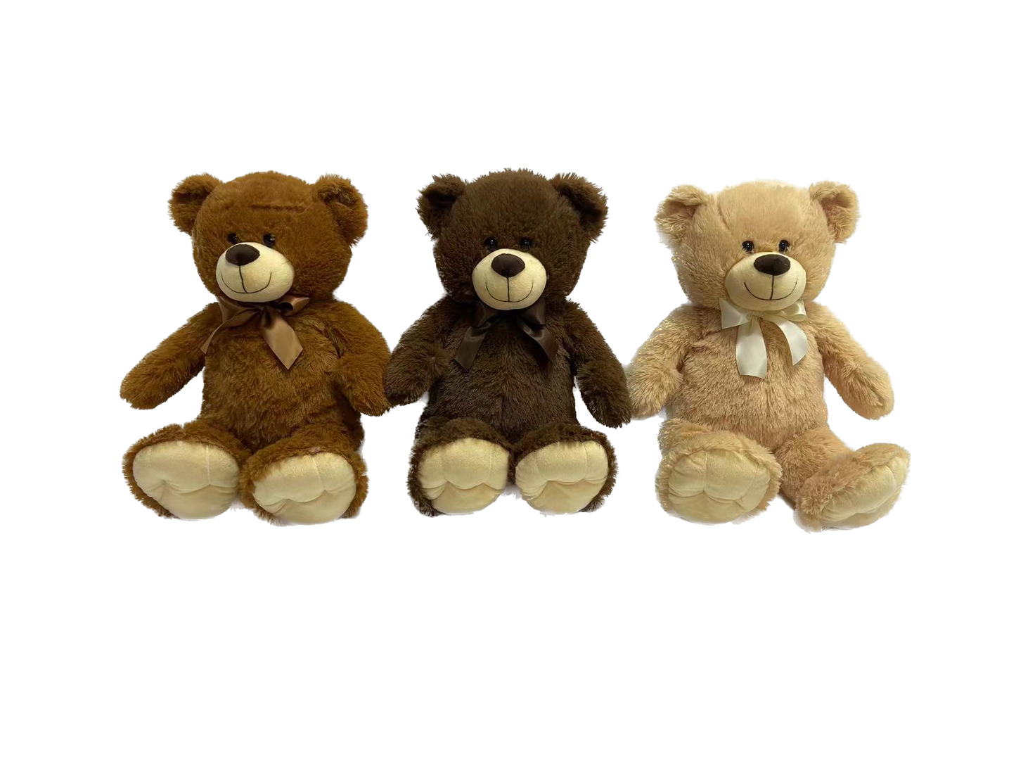 54cm Floppy Bears in 3 assorted colour